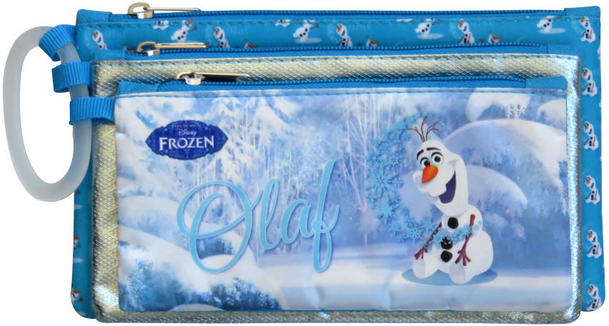 Butterfly Branded 3 Compartment Pencil Bag