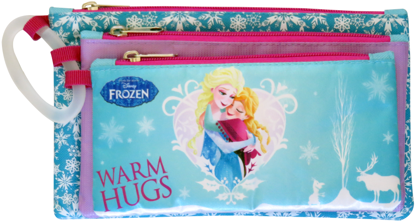 Butterfly Branded 3 Compartment Pencil Bag