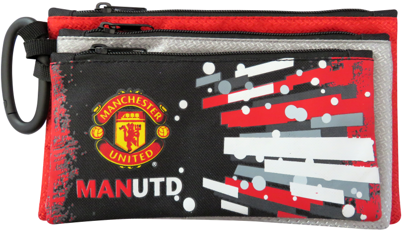 Butterfly Branded 3 Compartment Pencil Bag