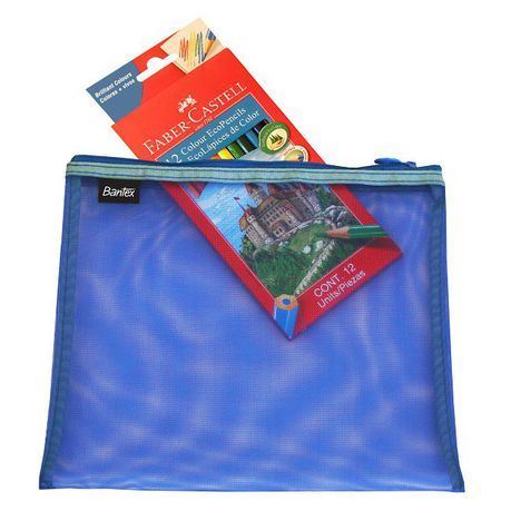 Bantex Mesh Zippa Bag