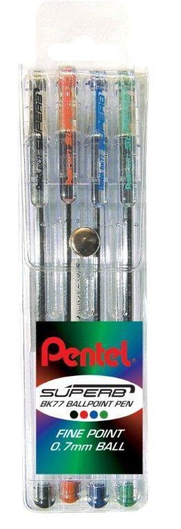Pentel BK 77 Superb Ballpen Fine