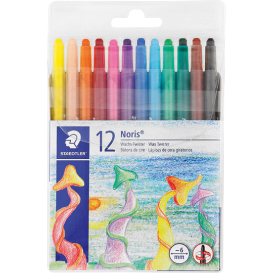Staedtler Retractable Wax Crayons