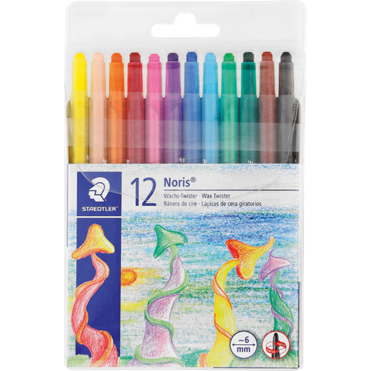 Staedtler Retractable Wax Crayons