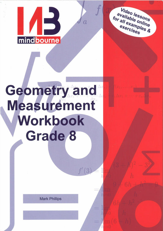 Mindbourne Geometry and Measurement Grade 8 Workbook