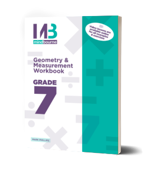 Mindbourne Geometry & Measurement Workbook Grade 7