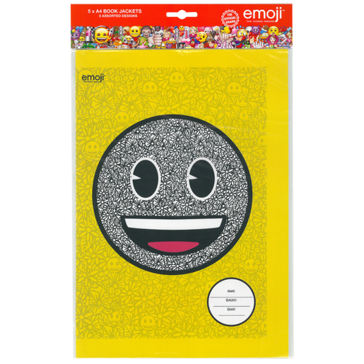 Emoji A4 Precut Book Covers
