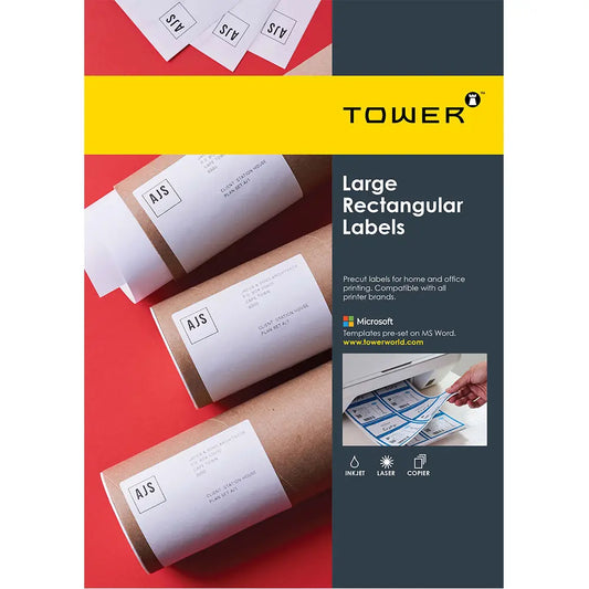 A4 Tower W102 Labels