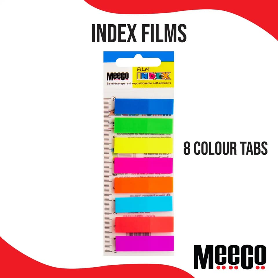 Meeco Film Index Tabs