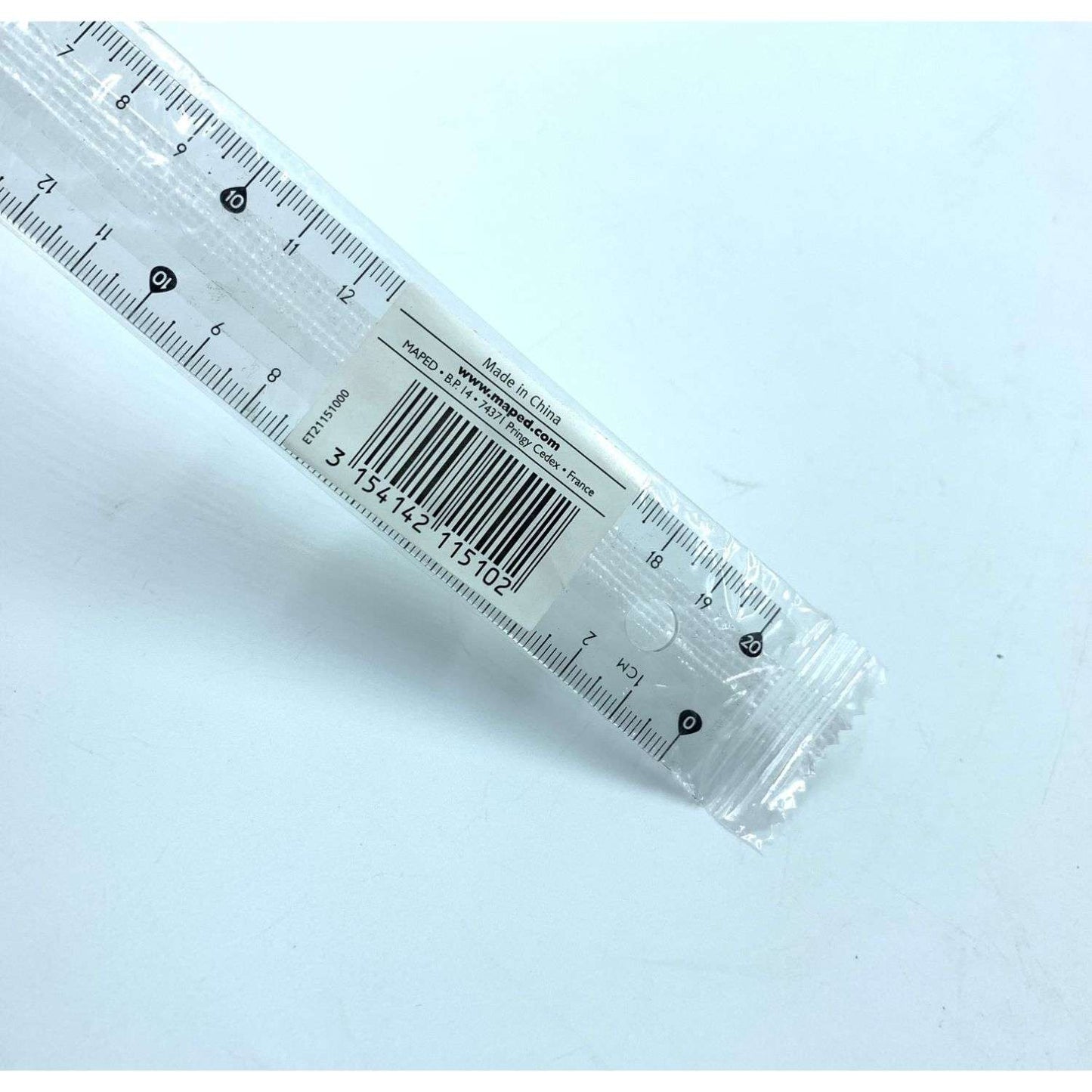 Maped Clear Ruler 30cm