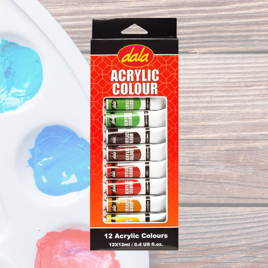 Dala Acrylic Paint Tube Set