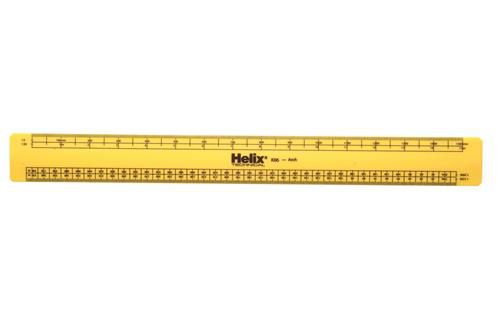 Helix Architect Flat Scale Ruler