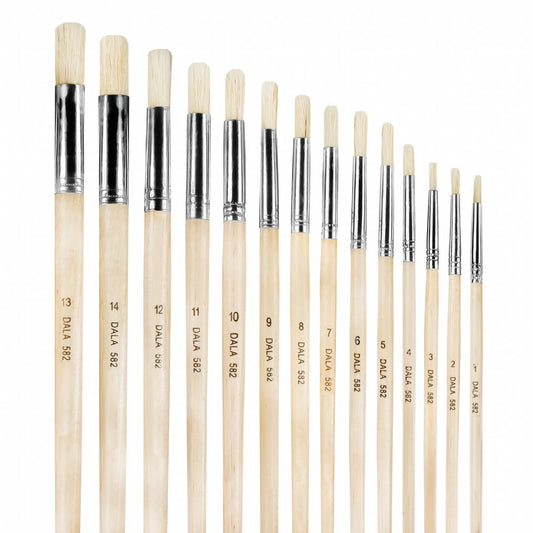 Dala 582 Round Long Handle Paint Brush