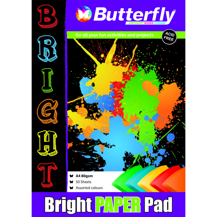 Butterfly A4 Paper Pad