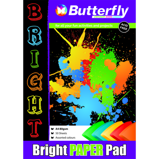 Butterfly A4 Paper Pad