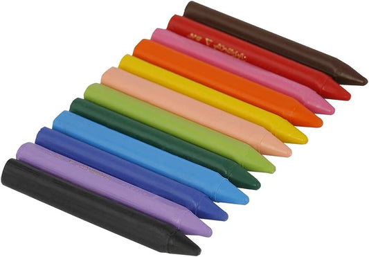 Bic Kids Plastidecor Triangular Wax Crayons
