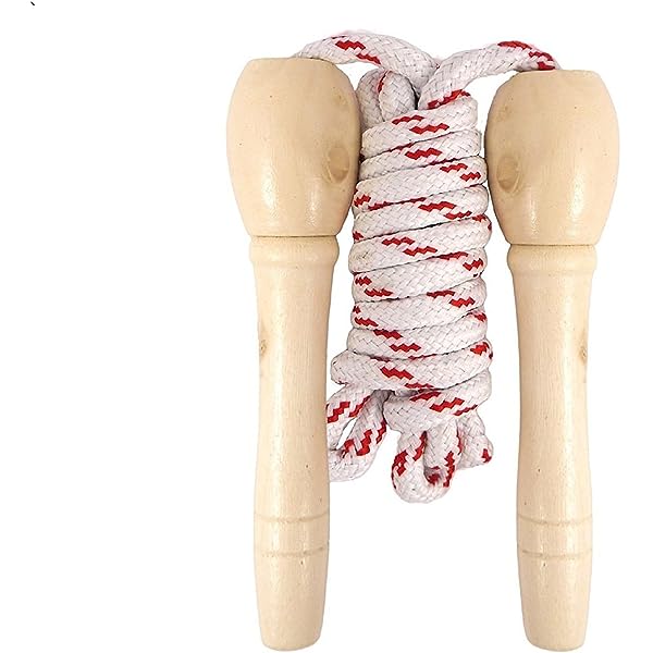 Wooden Handle Skipping Rope