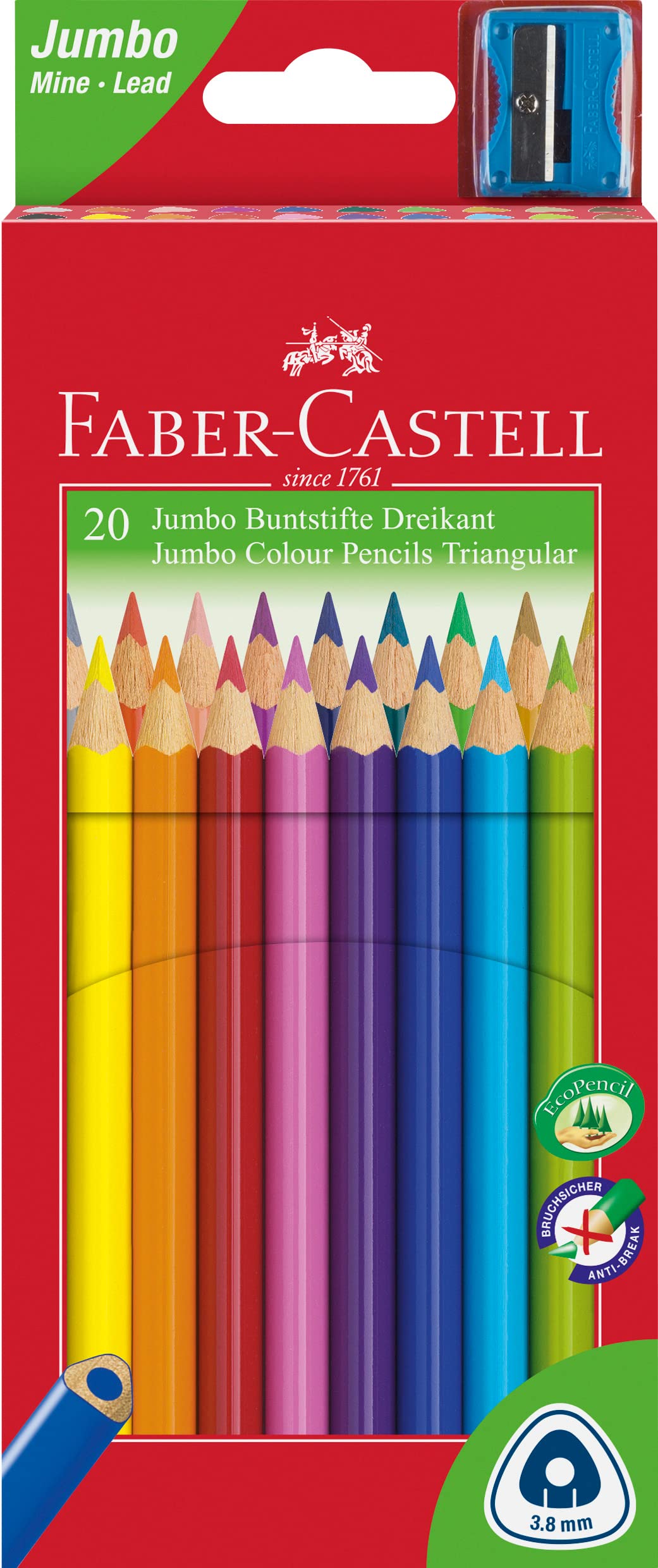 Faber-Castell Junior Trinagular Colouring Pencils