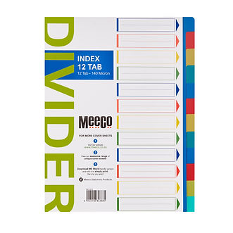 Meeco PP File Divider
