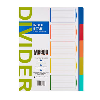 Meeco PP File Divider