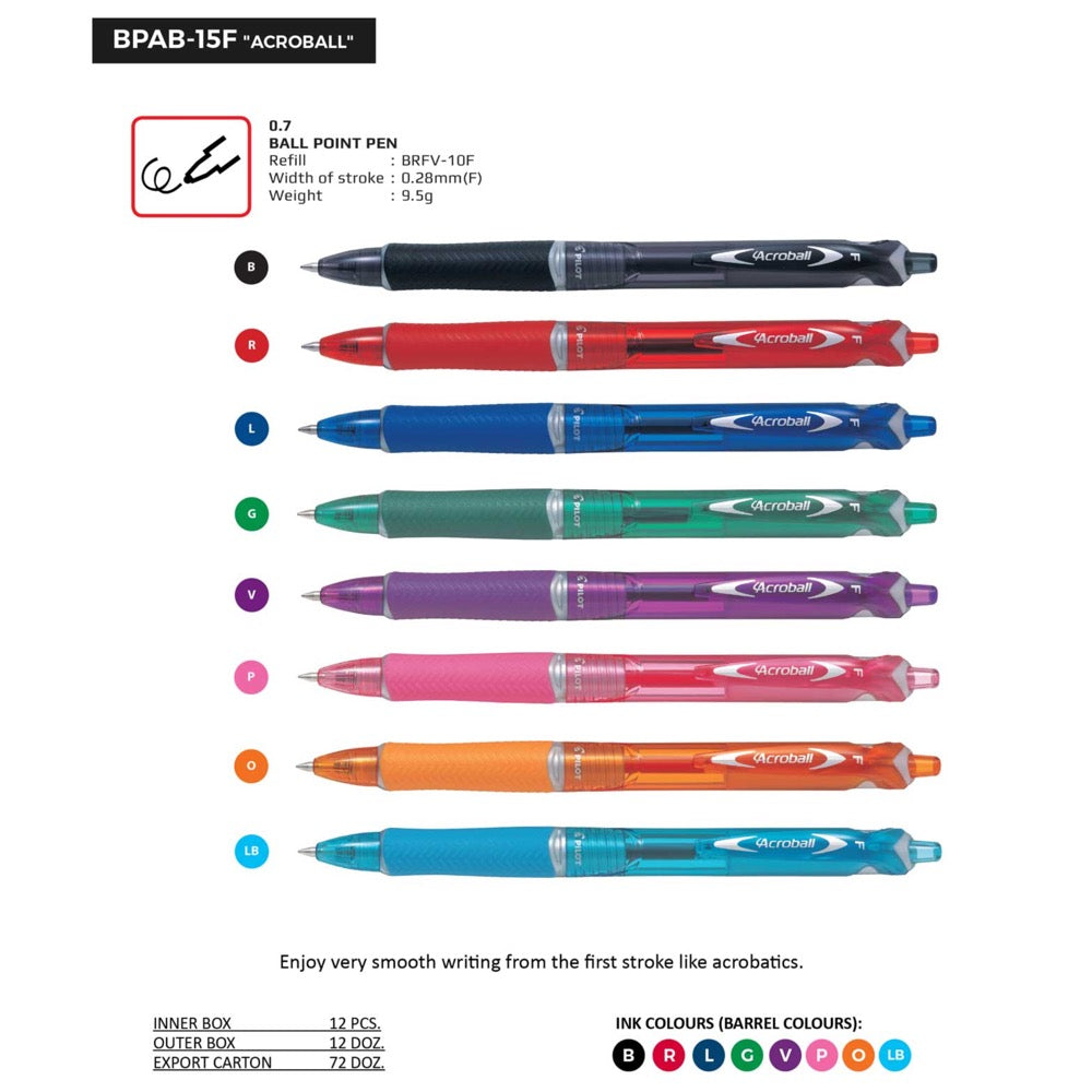 Pilot Acroball Fine