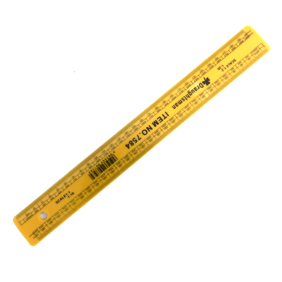 Draughtsman Flat Scale Ruler