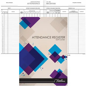 Treeline A4 Attendance Register