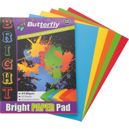 Butterfly A4 Paper Pad