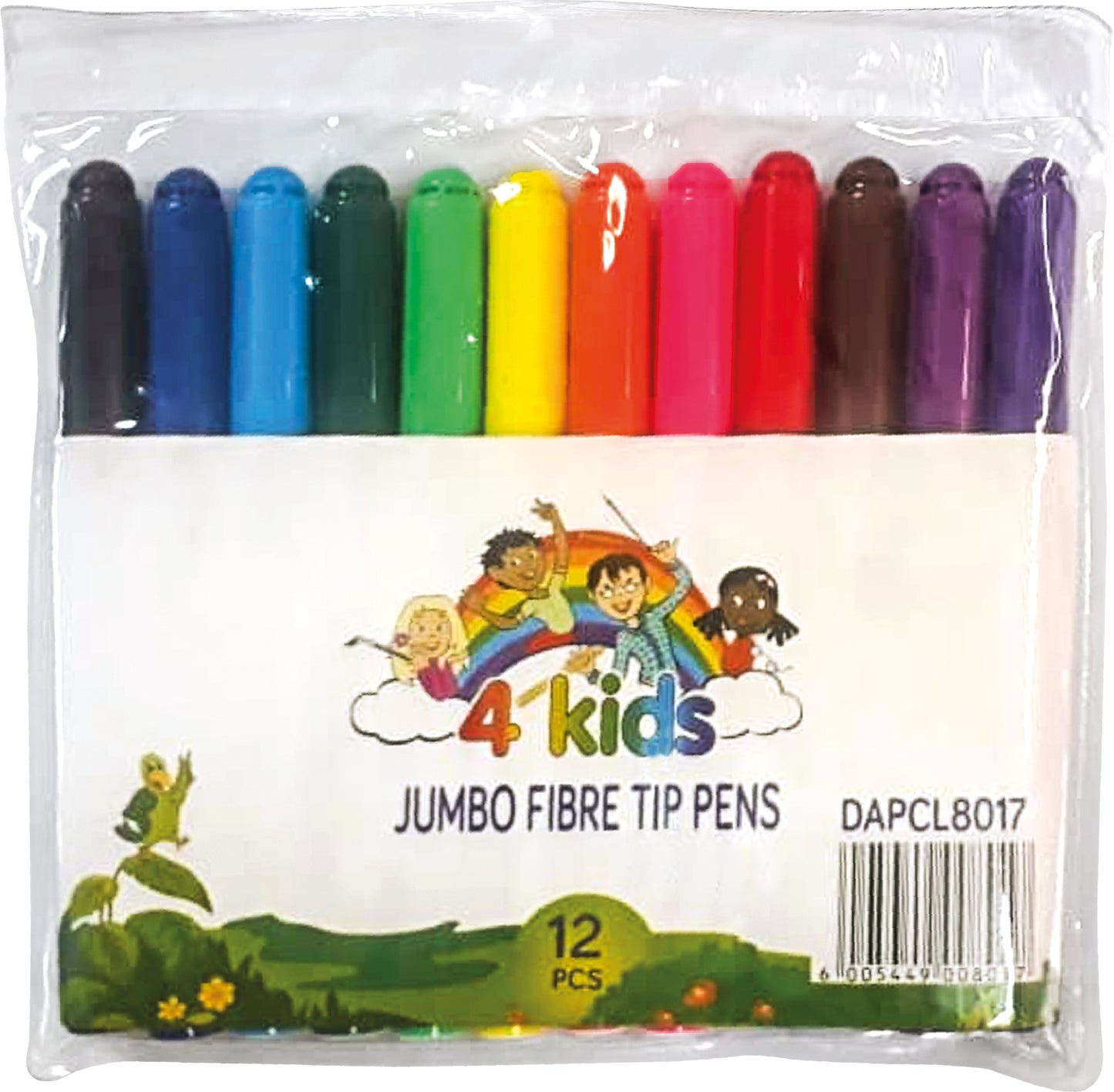4Kids Jumbo Fibre Tip Pens