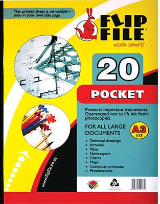 Kangaroo A3 Flip File