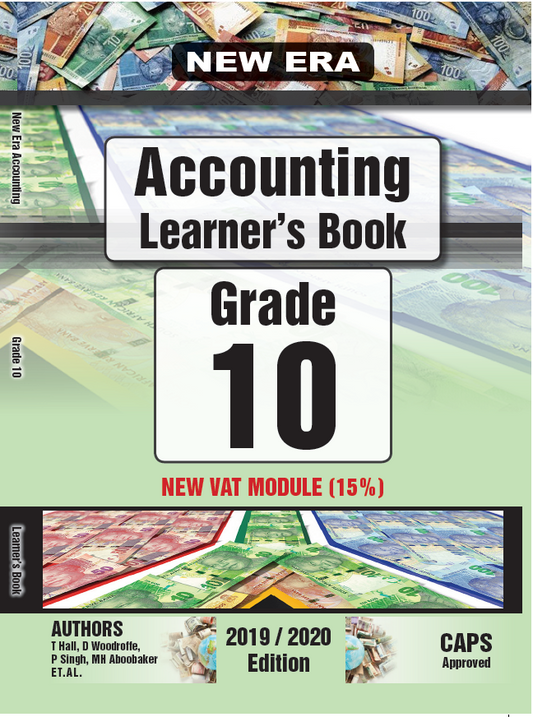 New Era Accounting Grade 10 Learner's Book