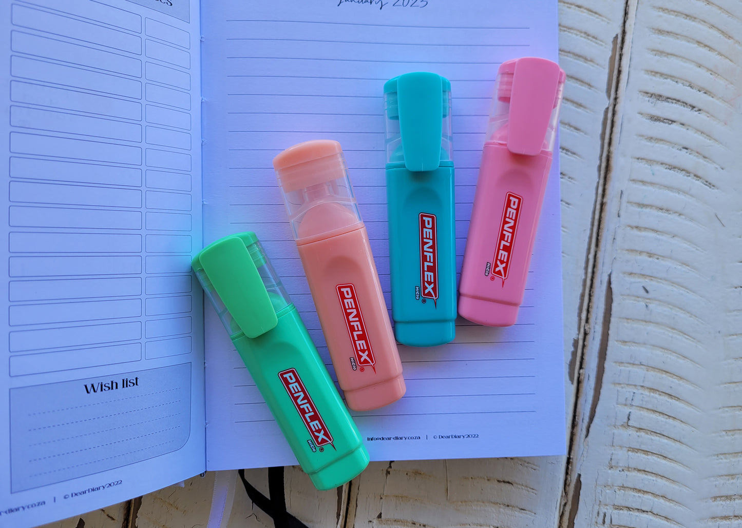 Penflex Pastel Highlighters