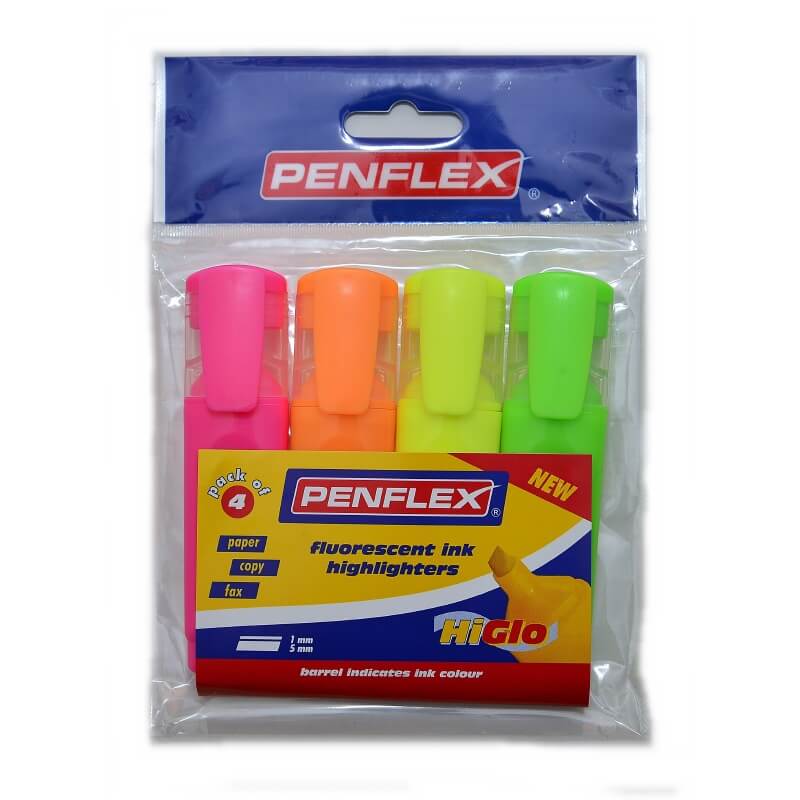 Penflex Hi Glo Highlighters