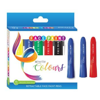 iWrite Retractable face Paint Pens