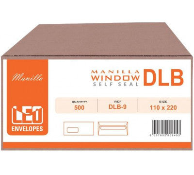 Leo DLB Window Envelope