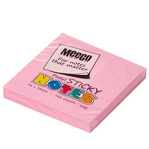 Meeco Pastel Sticky Notes