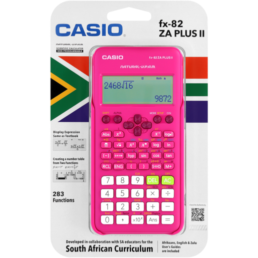 Casio Scientific Calculator FX-82 ZA Plus