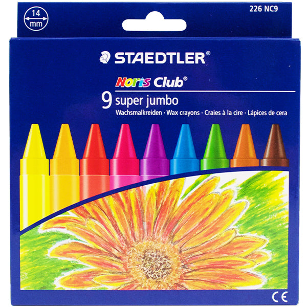 Staedtler Super Jumbo Wax Crayons