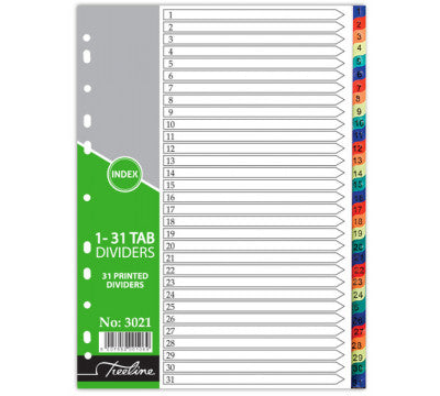 Treeline PP Printed File Divider