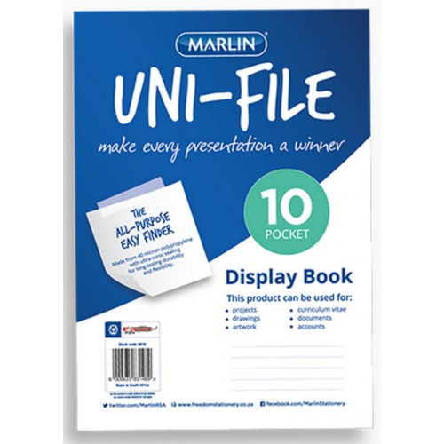 Uni-File Display Book