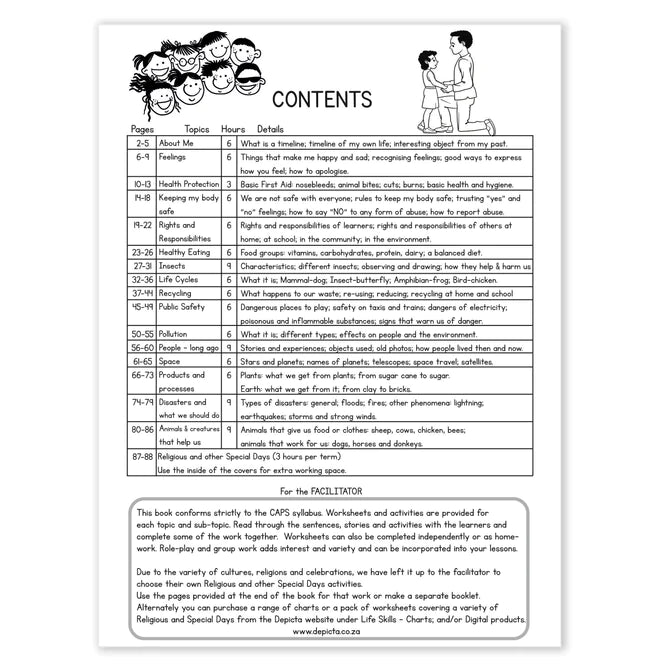 Life Skills Grade 3 - Beginning Knowledge and Personal and Social Well-being