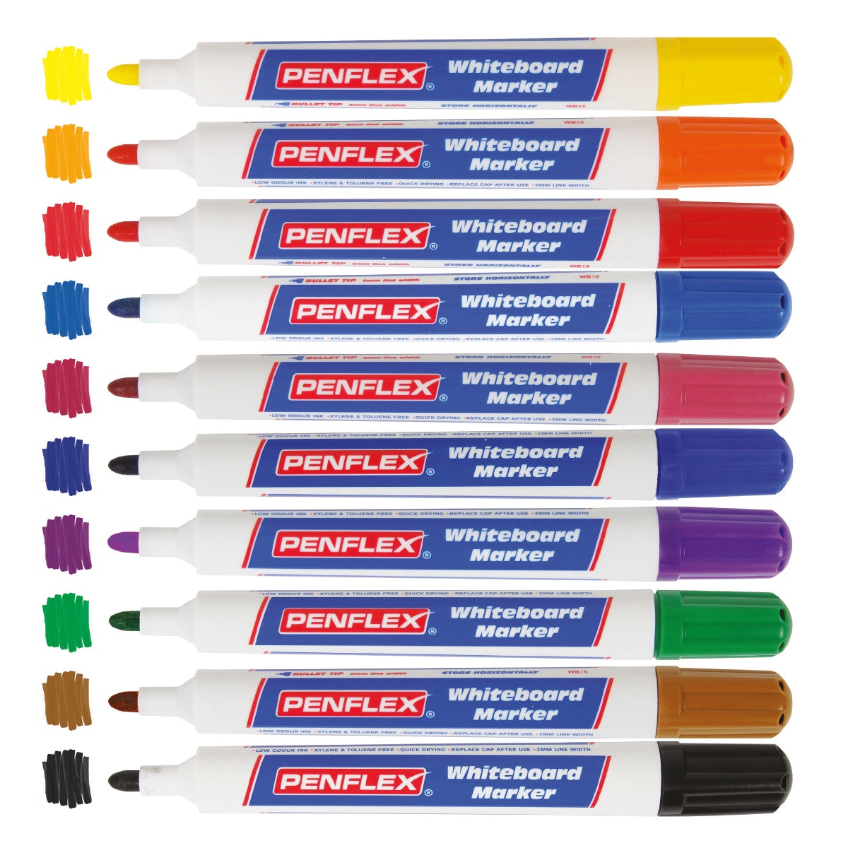 Penflex WB15 Whiteboard Markers