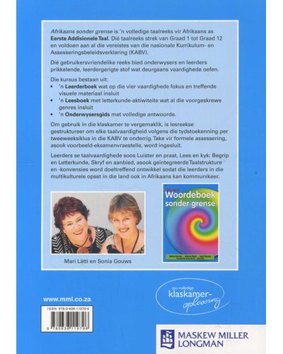Afrikaans Sonder Grense Eerste Addisionele Taal Graad 9 Leerderboek