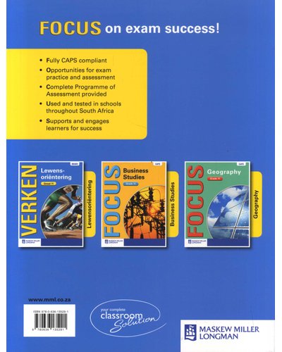Focus Life Orientation Grade 11 Learner's Book