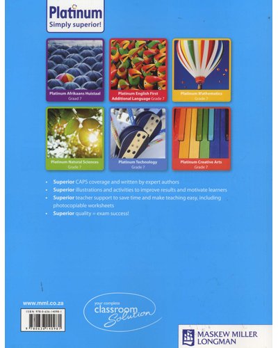 Platinum Social Sciences Grade 7 Learner's Book