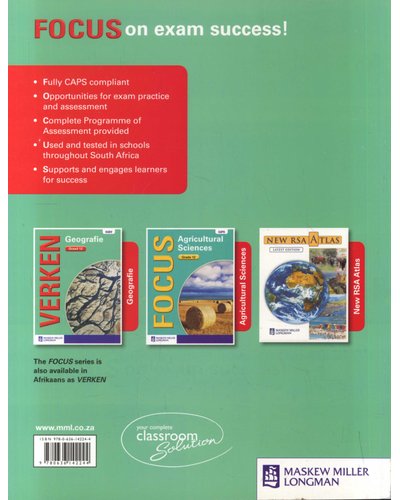 Focus Geography Learner's Book Grade 12