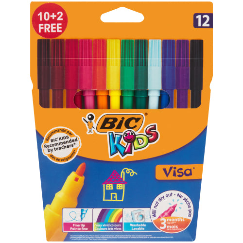 Bic Visa Felt Tip Pens
