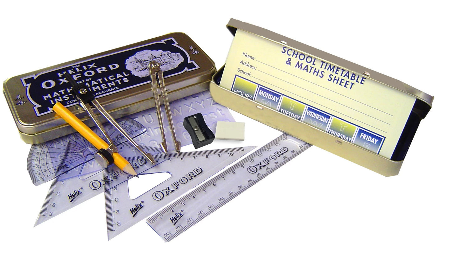 Helix Oxford 11 Piece Math Set