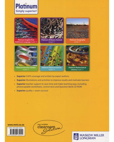 Platinum Mathematics Grade 11 Learner's Book