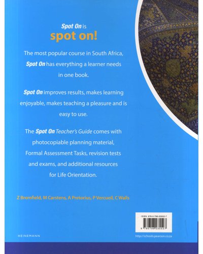 Spot On Life Orientation Grade 8 Learner's Book
