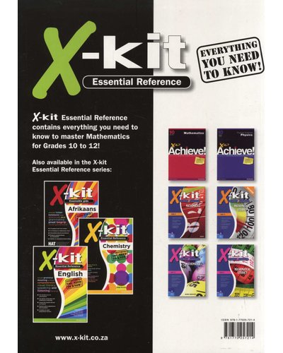 X-Kit Essential Reference Mathematics - Grade 10 - 12